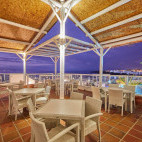 Pool bar at Sandos Papagayo Beach Resort in Lanzarote