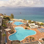 Swimming pool at Sandos Papagayo Beach Resort in Lanzarote