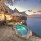 External view of a Sunset Lagoon Villa, at Coco Palm Dhuni Kolhu Resort, Maldives