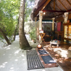 The spa at Embudu Village, Maldives.