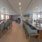 Restaurant on board Emperor Serenity in the Maldives