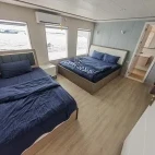 Upper deck suite on board Emperor Serenity in the Maldives