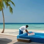Beach Pool Villa at Eri Maldives