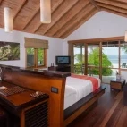O Beach Villa at Kuredu Resort & Spa in the Maldives.