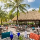 Franco's restaurant at Kuredu Resort & Spa in the Maldives.