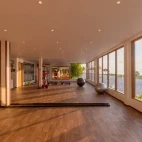 Fitness centre at Kuredu Resort & Spa in the Maldives.