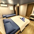 Lower deck flexi cabin on board Spirit of Maldives liveaboard