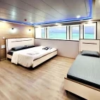 Main deck suite cabin on board Spirit of Maldives liveaboard