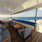 Main deck on board Spirit of Maldives liveaboard
