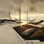 Sun deck on board Spirit of Maldives liveaboard