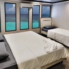Upper deck cabin on board Spirit of Maldives liveaboard