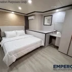 Illustration of a lower deck cabin on Emperor Explorer II