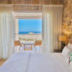 A standard room at Wadi Sabarah Lodge in Marsa Alam, Egypt