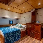 Twin cabin on board Palau Siren liveaboard