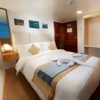 Lower deck double cabin on board Solitude One liveaboard