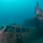 The Mavis Seaplane wreck, Solomon Islands.