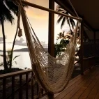 Hammock at Uepi Island Resort in the Solomon Islands