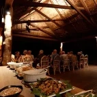 Restaurant at Uepi Island Resort in the Solomon Islands