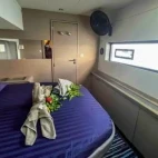 A VIP cabin on Aqua Tiki III, French Polynesia.