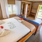 Garden Tei Tei bure at Barefoot Kuata Island Resort in Fiji