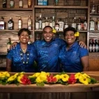 Bar at Beqa Lagoon Resort in Fiji.