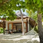 Beach bure at Castaway Island Resort in Fiji