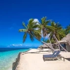 Beach at Castaway Island Resort in Fiji