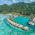Aerial of Koro Sun Resort & Rainforest Spa in Fiji
