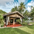 Oceanview bure at Matangi Private Island Resort in Fiji
