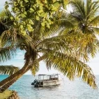 Beach at Oneta Resort in Fiji