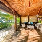 Dining area at Oneta Resort in Fiji