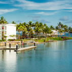 Marina at Pearl South Pacific in Fiji.