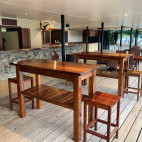 Restaurant at Volivoli Beach Resort in Fiji