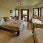 Ocean view villa at Volivoli Beach Resort in Fiji.
