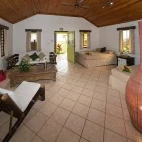 Superior deluxe ocean front bure at Waidroka Bay Resort in Fiji