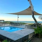 Swimming pool at Blu @ Tofo in Mozambique