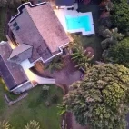 Aerial view of the Lookout Guesthouse, South Africa