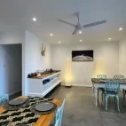The breakfast room at the Lookout Guesthouse, South Africa