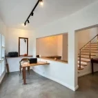 The lobby area at the Lookout Guesthouse, South Africa