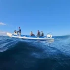 South Coast Diving dive boat, South Africa