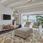 A lounge area at Park Hyatt Hotel, Zanzibar.