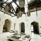 The Mambo Msiige lobby at Park Hyatt Hotel, Zanzibar.