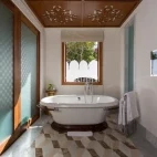Example of a king master bathroom at Park Hyatt Hotel, Zanzibar.