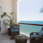The balcony of the Presidential Suite, at Park Hyatt Hotel, Zanzibar.
