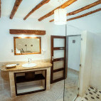 Bathroom at Temple Point in Watamu, Kenya