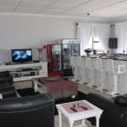 Bar at Casa do Mar in Mozambique