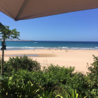 Beach near Casa do Mar in Mozambique