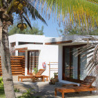 Small cabins at Liquid Dive Adventures, Tofo, Mozambique