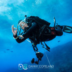 Diver in St Helena.