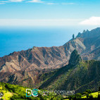 St Helena scenery.